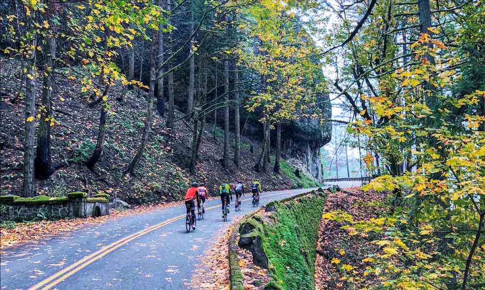 Old Coumbia River Gorge Highway biking 1