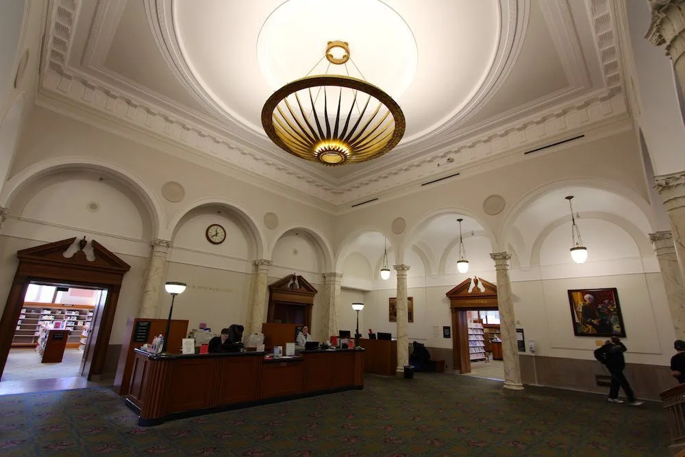 Portland Central Library Interior